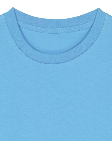 Mini Creator 2.0 - Das Iconic Kinder-T-Shirt - Aqua Blue - 9-11/134-146cm bedrucken, Art.-Nr. STTK184C14509