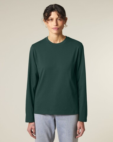 Creator 2.0 Long Sleeve - Das Iconic Langarm-Unisex-T-Shirt - Glazed Green - XS bedrucken, Art.-Nr. STTU199C036XS