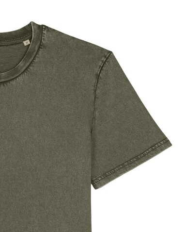 Crafter Vintage - Das unisex gefärbte Mid-Light T-Shirt - G. Dyed Khaki - 3XL bedrucken, Art.-Nr. STTU976C1093X