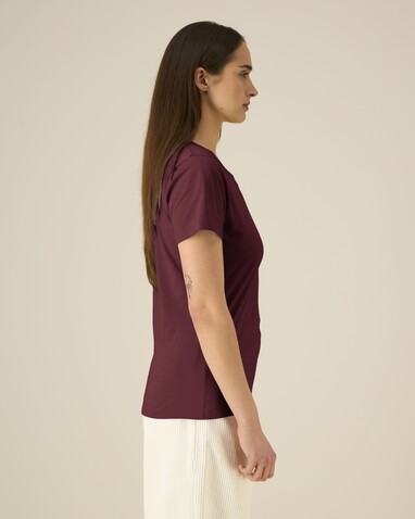 Stella Expresser 2.0 - Das Fitted Damen-T-Shirt - Burgundy - S bedrucken, Art.-Nr. STTW079C2441S Stella Expresser 2.0 - Das Fitted Damen-T-Shirt - Burgundy - S bedrucken, Art.-Nr. STTW079C2441S