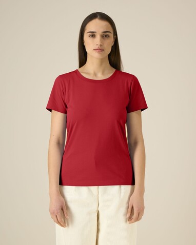 Stella Expresser 2.0 - Das Fitted Damen-T-Shirt - Red - S bedrucken, Art.-Nr. STTW079C0041S