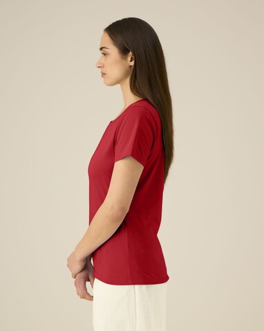 Stella Expresser 2.0 - Das Fitted Damen-T-Shirt - Red - M bedrucken, Art.-Nr. STTW079C0041M