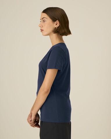 Stella Expresser 2.0 - Das Fitted Damen-T-Shirt - French Navy - L bedrucken, Art.-Nr. STTW079C7271L