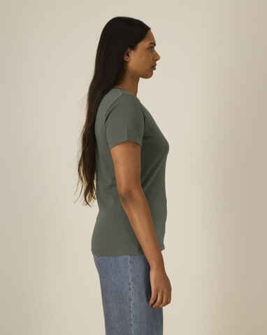 Stella Expresser 2.0 - Das Fitted Damen-T-Shirt - Khaki - S bedrucken, Art.-Nr. STTW079C2231S
