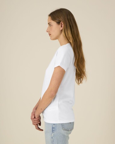 Stella Expresser 2.0 - Das Fitted Damen-T-Shirt - White - M bedrucken, Art.-Nr. STTW079C0011M