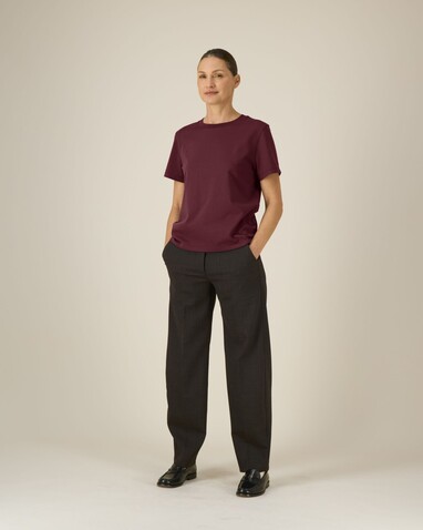 Stella Muser - Das Iconic Damen-T-Shirt - Burgundy - XXL bedrucken, Art.-Nr. STTW172C2442X
