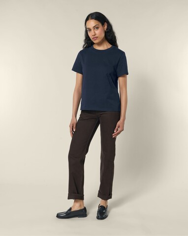 Stella Muser - Das Iconic Damen-T-Shirt - French Navy - XL bedrucken, Art.-Nr. STTW172C7271X