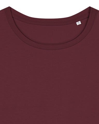 Stella Serena - Das Damen-T-Shirt mit weitem Rundhalsausschnitt - Burgundy - L bedrucken, Art.-Nr. STTW173C2441L Stella Serena - Das Damen-T-Shirt mit weitem Rundhalsausschnitt - Burgundy - L bedrucken, Art.-Nr. STTW173C2441L
