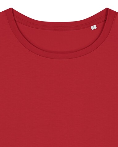 Stella Serena - Das Damen-T-Shirt mit weitem Rundhalsausschnitt - Red - L bedrucken, Art.-Nr. STTW173C0041L