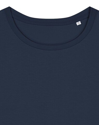 Stella Serena - Das Damen-T-Shirt mit weitem Rundhalsausschnitt - French Navy - M bedrucken, Art.-Nr. STTW173C7271M Stella Serena - Das Damen-T-Shirt mit weitem Rundhalsausschnitt - French Navy - M bedrucken, Art.-Nr. STTW173C7271M
