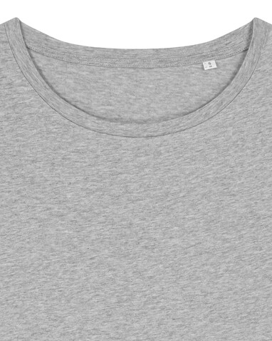 Stella Serena - Das Damen-T-Shirt mit weitem Rundhalsausschnitt - Heather Grey - L bedrucken, Art.-Nr. STTW173C2501L Stella Serena - Das Damen-T-Shirt mit weitem Rundhalsausschnitt - Heather Grey - L bedrucken, Art.-Nr. STTW173C2501L