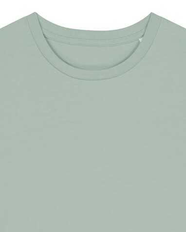 Stella Ella - Das kurze Fitted Damen-T-Shirt - Aloe - L bedrucken, Art.-Nr. STTW174C0891L