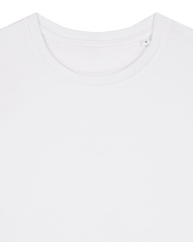 Stella Ella - Das kurze Fitted Damen-T-Shirt - White - S bedrucken, Art.-Nr. STTW174C0011S