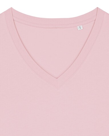 Stella Isla - Das Damen-T-Shirt mit V-Ausschnitt - Cotton Pink - M bedrucken, Art.-Nr. STTW176C0051M