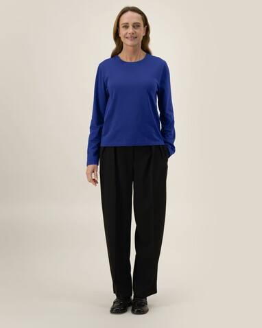 Stella Muser Long Sleeve - Das Iconic Langarm-Damen-T-Shirt - Worker Blue - XL bedrucken, Art.-Nr. STTW219C0881X