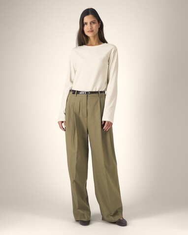 Stella Muser Long Sleeve - Das Iconic Langarm-Damen-T-Shirt - Natural Raw - L bedrucken, Art.-Nr. STTW219C0541L