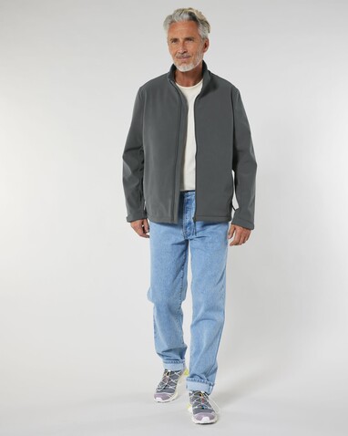 Stanley Navigator - Die Herren-Softshelljacke - Anthracite - 3XL bedrucken, Art.-Nr. STJM167C2533X