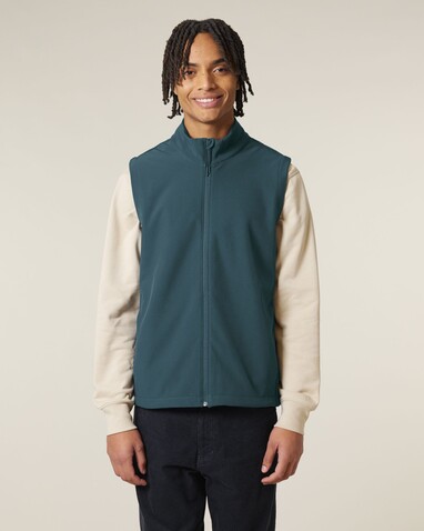 Stanley Trail Blazer - Die Herren-Softshellweste - Stargazer - M bedrucken, Art.-Nr. STJM235C7021M
