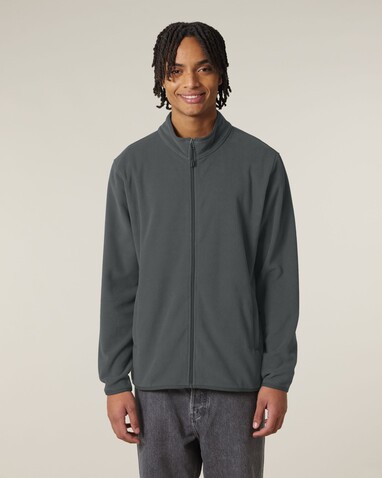 Stanley Guider - Die Herren-Fleecejacke - Anthracite - XXL bedrucken, Art.-Nr. STJM238C2532X