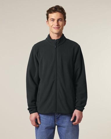 Stanley Guider - Die Herren-Fleecejacke - Black - S bedrucken, Art.-Nr. STJM238C0021S