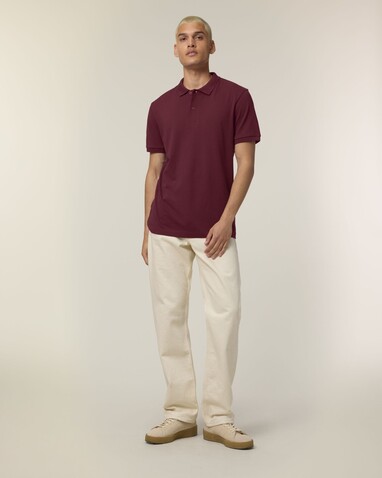 Stanley Coaster - Das Herren-Polo - Burgundy - 5XL bedrucken, Art.-Nr. STPM224C2445X