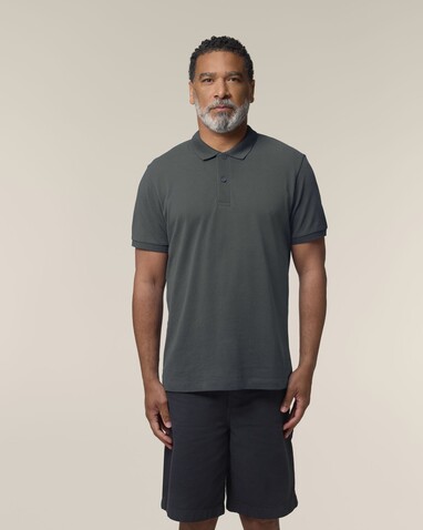 Stanley Coaster - Das Herren-Polo - Anthracite - 3XL bedrucken, Art.-Nr. STPM224C2533X Stanley Coaster - Das Herren-Polo - Anthracite - 3XL bedrucken, Art.-Nr. STPM224C2533X