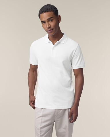 Stanley Coaster - Das Herren-Polo - White - XL bedrucken, Art.-Nr. STPM224C0011X