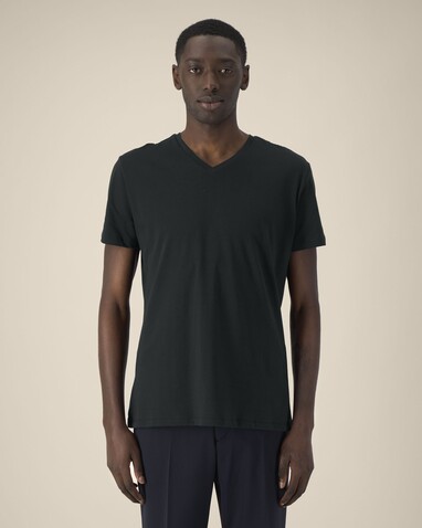 Stanley Presenter - Das Herren-T-Shirt mit V-Ausschnitt - Black - S bedrucken, Art.-Nr. STTM562C0021S Stanley Presenter - Das Herren-T-Shirt mit V-Ausschnitt - Black - S bedrucken, Art.-Nr. STTM562C0021S