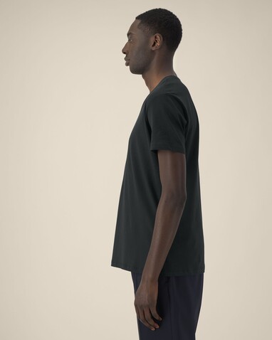 Stanley Presenter - Das Herren-T-Shirt mit V-Ausschnitt - Black - XL bedrucken, Art.-Nr. STTM562C0021X