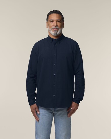 Stanley Oxford Shirt - Das Herren-Oxfordhemd - French Navy - 4XL bedrucken, Art.-Nr. STWM968C7274X