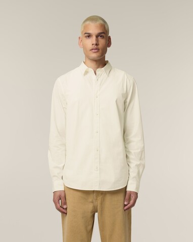 Stanley Styler Shirt - Das Herren-Popelinehemd - Cream - 5XL bedrucken, Art.-Nr. STWM969C3615X Stanley Styler Shirt - Das Herren-Popelinehemd - Cream - 5XL bedrucken, Art.-Nr. STWM969C3615X
