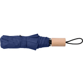 rPET 190T Regenschirm Brooklyn – Blau bedrucken, Art.-Nr. 005999999_1014871