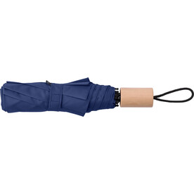 rPET 190T Regenschirm Brooklyn – Blau bedrucken, Art.-Nr. 005999999_1014871