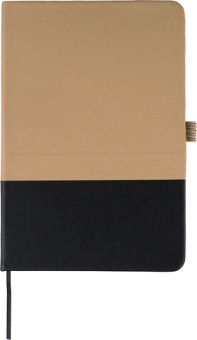 Notizbuch Yuna | A5 | Liniert – beige bedrucken, Art.-Nr. 357999999_1349504 Notizbuch Yuna | A5 | Liniert – beige bedrucken, Art.-Nr. 357999999_1349504