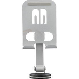 Handyhalter aus Aluminiumlegierung Anieke – Silber bedrucken, Art.-Nr. 032999999_1349522