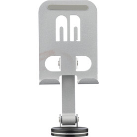 Handyhalter aus Aluminiumlegierung Anieke – Silber bedrucken, Art.-Nr. 032999999_1349522