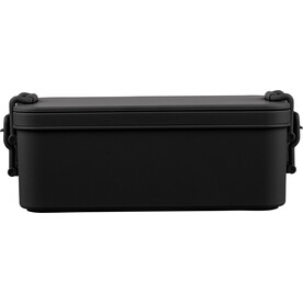 PP-Zweischicht-Lunchbox Siena – Schwarz bedrucken, Art.-Nr. 001999999_1349525