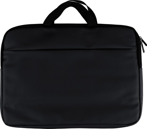 Recycelte PU-Laptoptasche Rafi – Schwarz bedrucken, Art.-Nr. 001999999_1349537 Recycelte PU-Laptoptasche Rafi – Schwarz bedrucken, Art.-Nr. 001999999_1349537