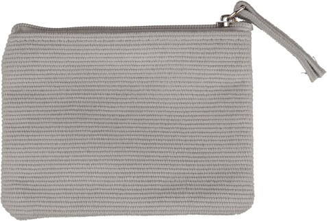 Schlüsseletui aus Cord Suren – Grau bedrucken, Art.-Nr. 003999999_1349538