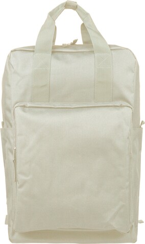 Rucksack aus recyceltem (900D) Polyester Amalia – beige bedrucken, Art.-Nr. 357999999_1351339 Rucksack aus recyceltem (900D) Polyester Amalia – beige bedrucken, Art.-Nr. 357999999_1351339