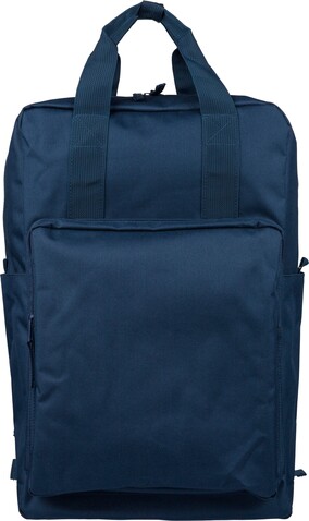 Recycelter Rucksack aus Polyester (900D) Amalia – Blau bedrucken, Art.-Nr. 005999999_1351339