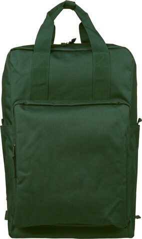 Recycelter Rucksack aus Polyester (900D) Amalia – Grün bedrucken, Art.-Nr. 004999999_1351339