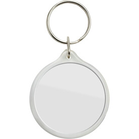 Kunststoff-Schlüsselhalter Leco – Neutral bedrucken, Art.-Nr. 021999999_5157