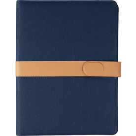 Mappe Sven | Recycling-PET | A4 – Blau bedrucken, Art.-Nr. 005999999_1407011
