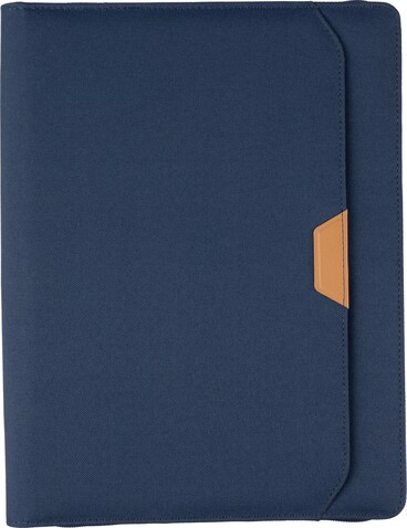 rPET-Mappe A4 Jasmin – Blau bedrucken, Art.-Nr. 005999999_1407012