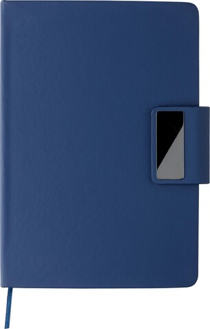 Notizbuch-Geschenkset Roan – Blau bedrucken, Art.-Nr. 005999999_1417978