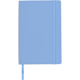 Notizbuch Mireia | PU | A5 | Liniert – Hellblau bedrucken, Art.-Nr. 018999999_1417985