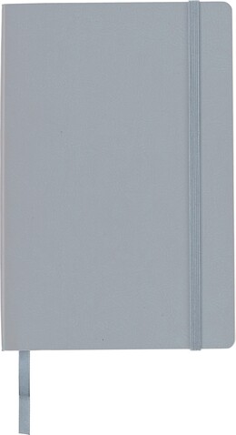 Notizbuch aus PU Mireia – Grau bedrucken, Art.-Nr. 003999999_1417985 Notizbuch aus PU Mireia – Grau bedrucken, Art.-Nr. 003999999_1417985