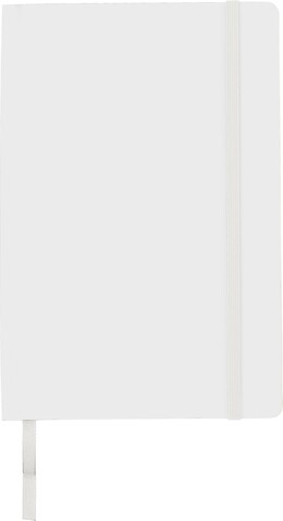 Notizbuch aus PU Mireia – Weiß bedrucken, Art.-Nr. 002999999_1417985 Notizbuch aus PU Mireia – Weiß bedrucken, Art.-Nr. 002999999_1417985
