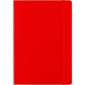 Notizbuch aus Karton (ca. DIN A5 Format) Chanelle – Rot bedrucken, Art.-Nr. 008999999_1417986